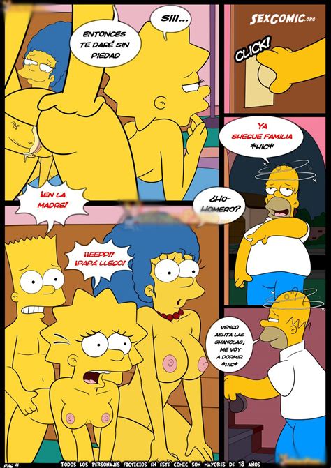 Los Simpsons Porno Incesto Marge Y Bart Follando Con Lisa