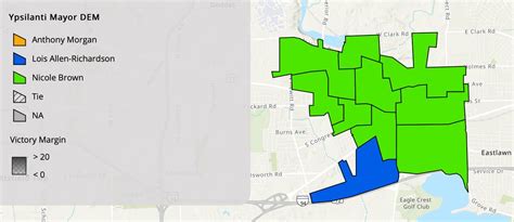 Color Coded Maps Show How Washtenaw County Voted In Aug 2 Primary