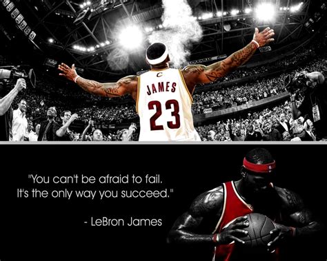 Lebron James Inspirational Quote Poster Print Etsy