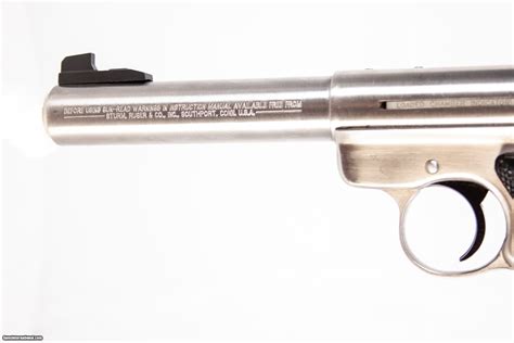 Ruger Mark Iii Target 22 Lr Used Gun Inv 225659