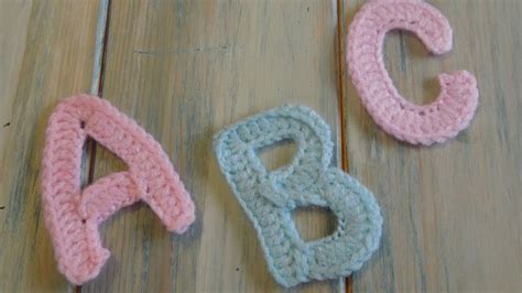 (crochet) How To - Crochet Letters A, B (P), And C - Yarn