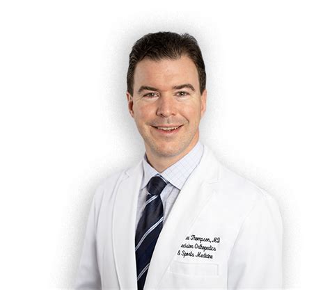 Matthew Thompson Md Orthopedic Surgeon—sports Medicine Precision