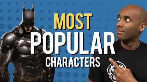 10 Most Popular Comic Book Characters Youtube