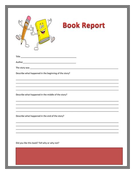 Book Review Template Middle School Pdf - hyperstudio 4 51000 ideas