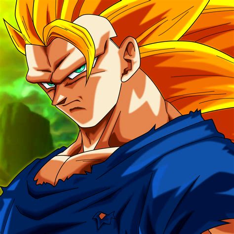 Goku Super Saiyan 3 By Natka505 Sayajin 3 Super Sayajin Dragon