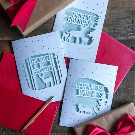 Cricut Christmas Cards Ideas Sarah Maker