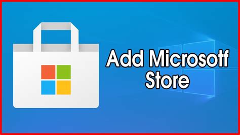 How To Installre Install Microsoft Store In Windows 10 Ltsc Version