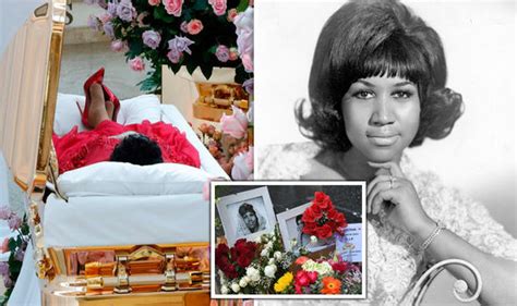 Pictures Of Aretha Franklin In Her Coffin Picturemeta