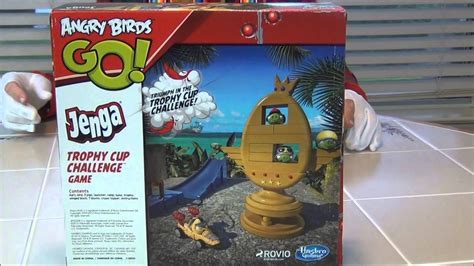 Angry Birds Jenga Trophy Cup Challenge Game Youtube