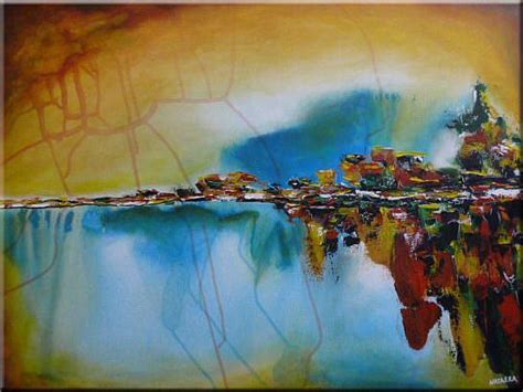 Original Abstract Landscape Painting By Nataera From Gallery