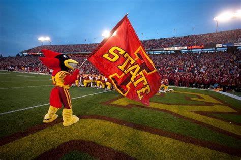 Cy At The Homecoming Football Game Photo By Jim Heemstra Iowa State