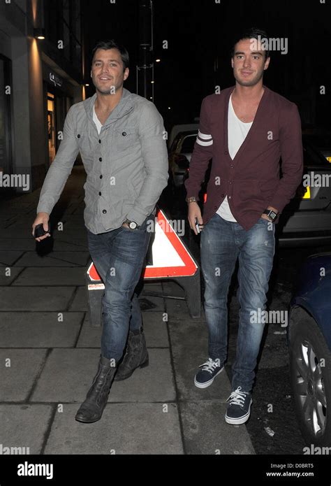Mark Wright And Jack Tweed James Argent From Tv Show The Only Way Is Essex Celebrates His