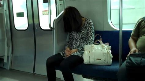 Sleeping On The Train In Japan Youtube