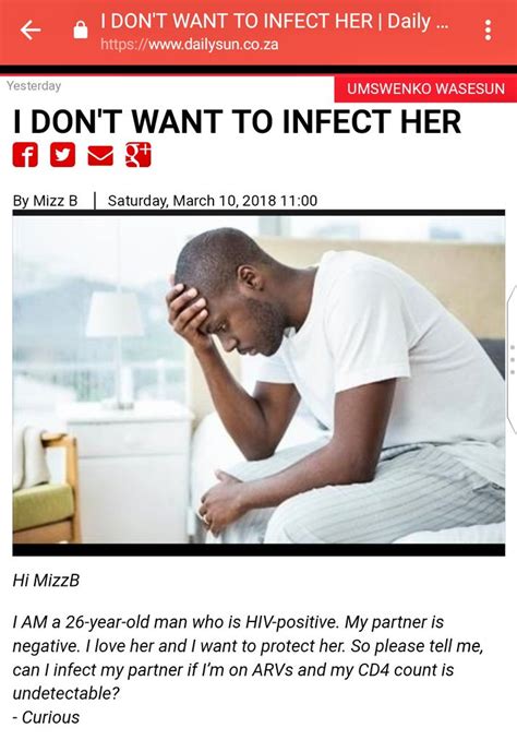 Ig Sindivanzyl 🇿🇼🇿🇦 On Twitter If The Partner That Is Living With Hiv Has An Undetectable