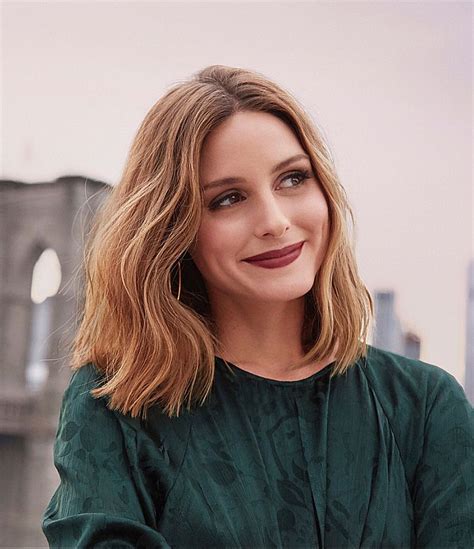 Another staple of classic and elegant hairstyles for medium length hair is slicked back hair. Olivia palermo with short hair and messy waves hair style ...