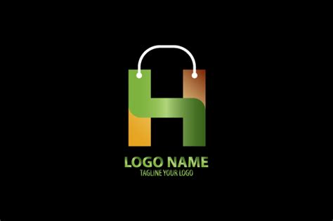 Letter H Company Logo Graphic By Curutdesign · Creative Fabrica