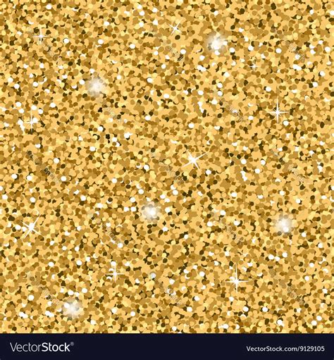 Gold Glitter Texture Seamless Royalty Free Vector Image