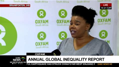 Oxfam Annual Global Inequality Report Youtube