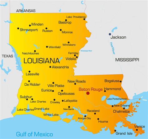 Map Of Bogalusa Louisiana