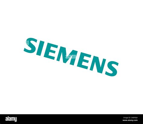 Siemens Plm Software Rotated Logo White Background B Stock Photo Alamy