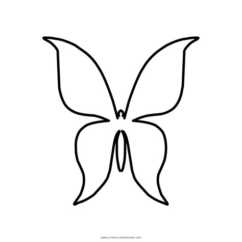 Dibujo De Mariposa Para Colorear Ultra Coloring Pages