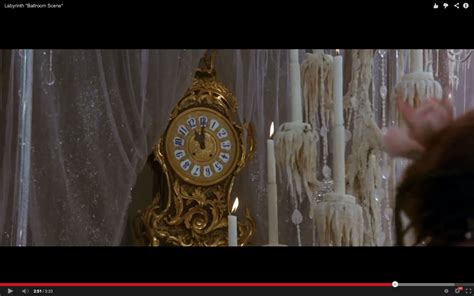 The 13th Hour Clock From The Labyrinth Movie Masquerade Scene Labyrinth