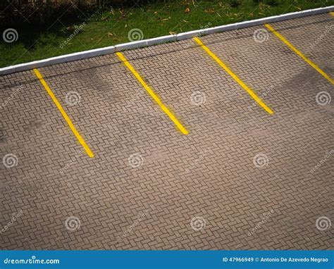 Empty Parking Space Stock Image Image Of Parking Horizontal 47966949