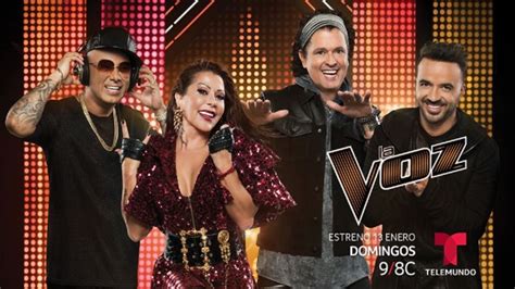 Latin All Star Coach Panel Debuts On “la Voz” Nbc 6 South Florida