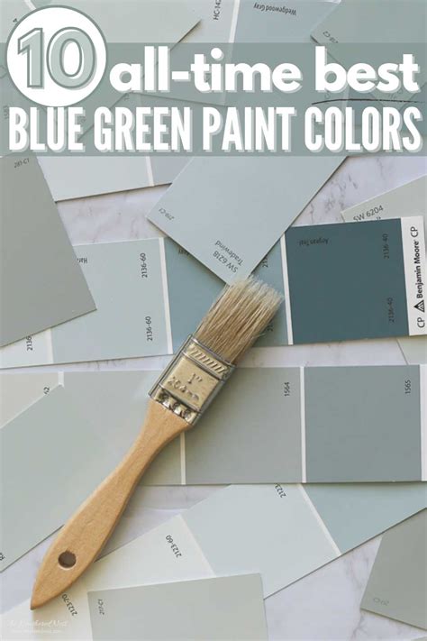 10 Best Blue Green Paint Colors For A Beautiful Home
