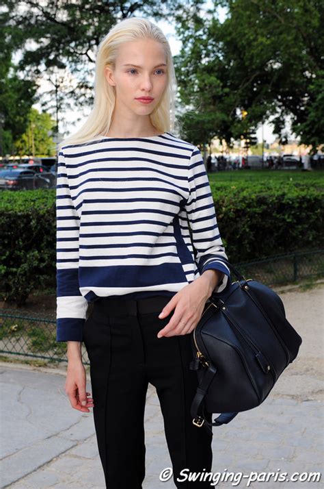 Collaborate on lists with other users. Sasha Luss after Giambattista Valli show — SWINGING-PARIS