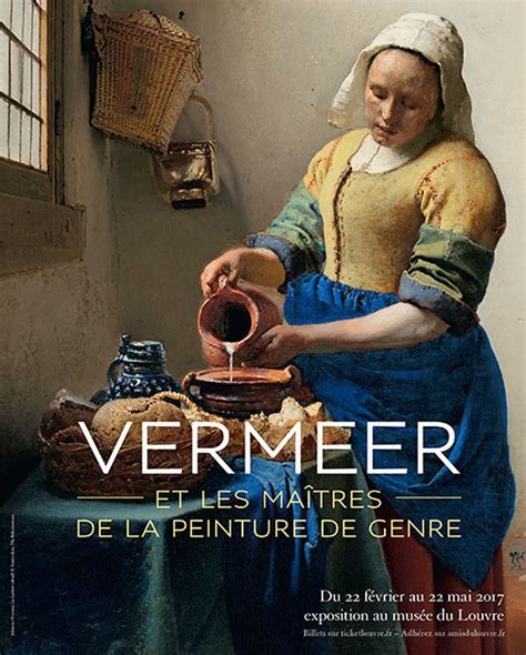La Laitière 1658 Par Johannes Ou Jan Der Meer Dit Vermeer 1632 1675