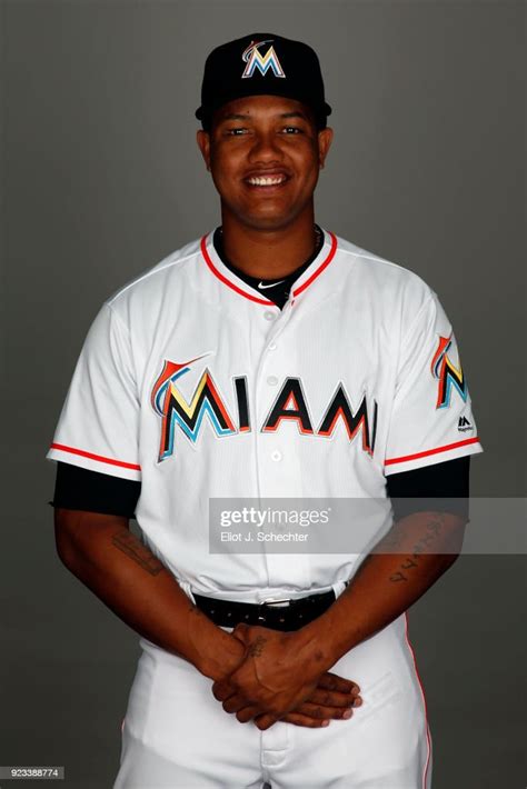 Starlin Castro Of The Miami Marlins Poses During Photo Day On News Photo Getty Images