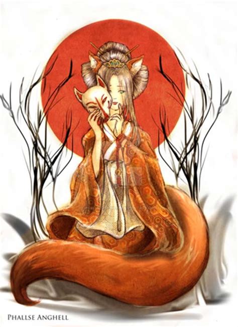 Strzeż się Kitsune zmiennokształtnego lisa z japońskiego folkloru