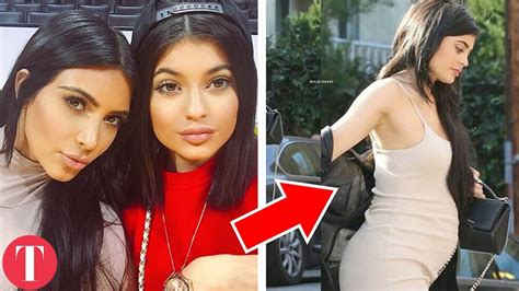 5 Theories That Prove Kylie Jenner Was Kim Kardashians Surrogate Youtube