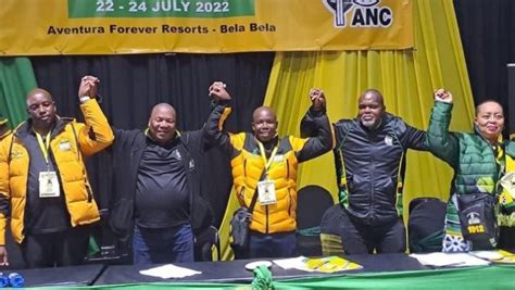 Anc Waterberg Elects New Leadership Ahead Of Elective Conference In