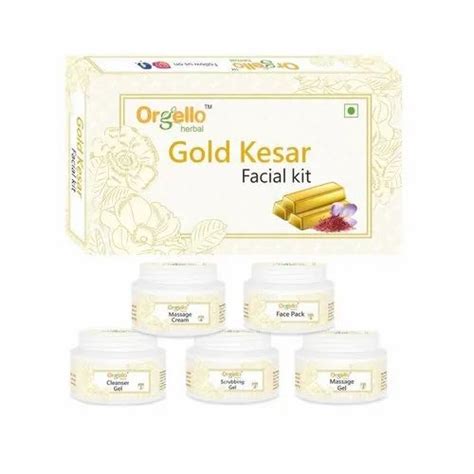 Orgello Gold Kesar Facial Kit For Personal Packaging Size 250 Gm At Rs 999kit In Paonta Sahib