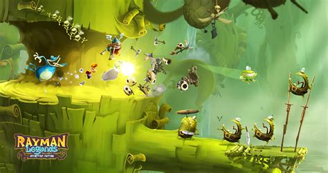 Rayman Legends Definitive Edition 4 Players Wirelessly New Kung Foot