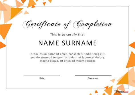 Fantastic Certificate Of Completion Templates Word Powerpoint