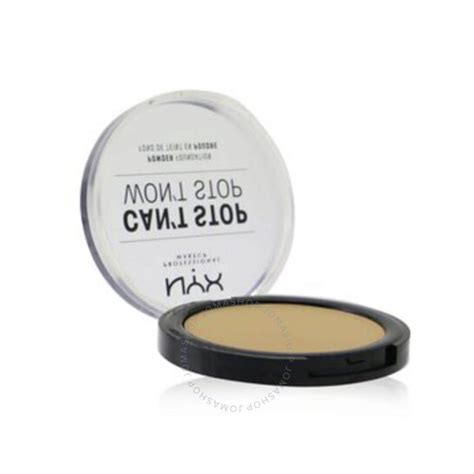 nyx can t stop won t stop powder foundation beige 10 7g 0 37oz 800897182892 jomashop