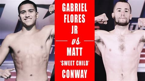 Ruiz took place thursday, june 18, 2020 with 5 fights at the bubble, mgm grand convention center in las vegas, nevada. Gabriel Flores Jr vs Matt Conway | Official For February ...