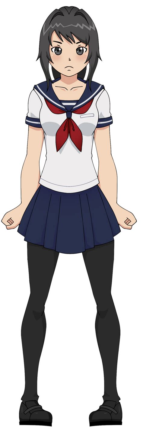 Yandere Chan No Background By Glee Chan On Deviantart