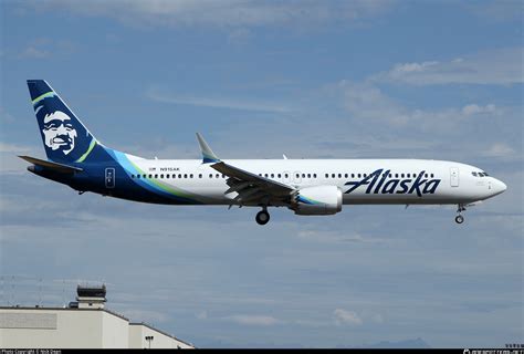N915ak Alaska Airlines Boeing 737 9 Max Photo By Nick Dean Id 990147