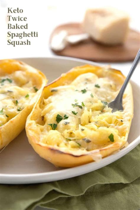 Twice Baked Spaghetti Squash All Day I Dream About Food