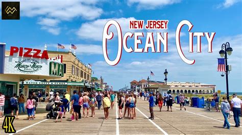 Ocean City New Jersey Boardwalk 2023 4k Youtube