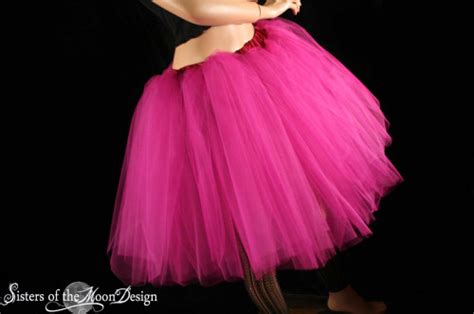 Custom Color Tutu Skirt Romance Knee Length Adult Petticoat Puffy