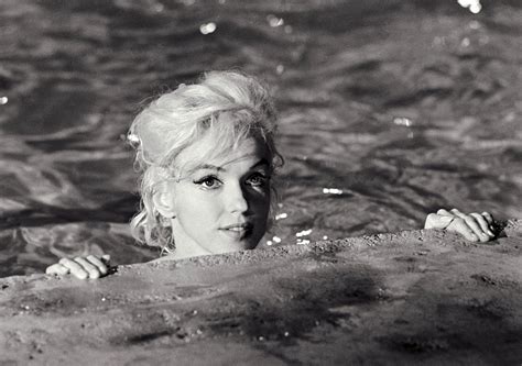 Marilyn Monroe During Filming Of The Skinny Dip Absolutely
