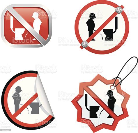 Dont Pee On The Floor Stock Illustration Download Image Now Istock