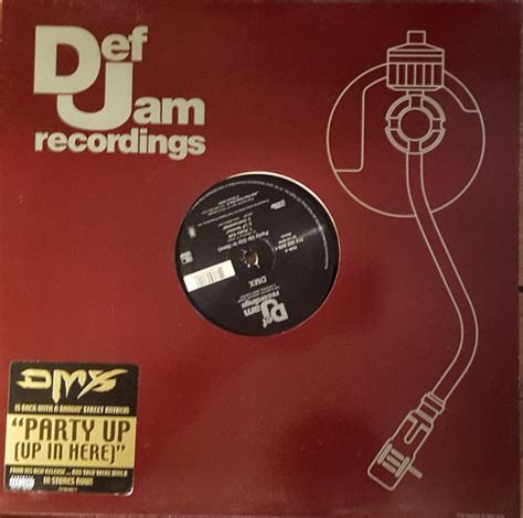 Dmx Party Up Up In Here 2000 Vinyl Discogs