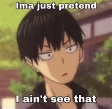 Haikyuu Reaction Meme Anime Memes Funny Anime Memes Funny Anime Pics