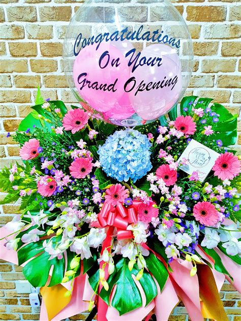 Fresh Grand Opening Flower Stand Happy21 Online Florists Flower On